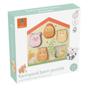 Farmyard Barn Shape Puzzle