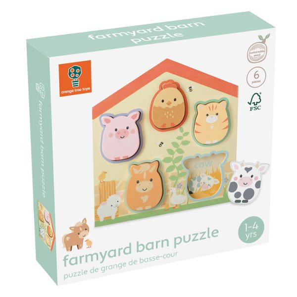 Farmyard Barn Shape Puzzle
