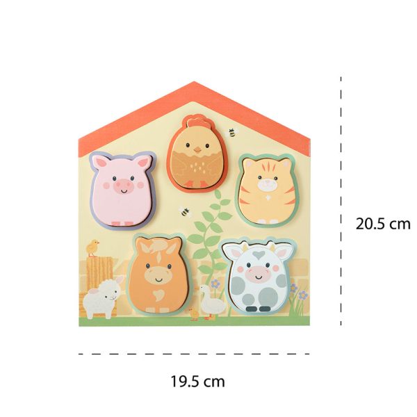 Farmyard Barn Shape Puzzle - Image 5