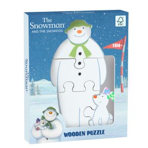 The Snowman and the Snowdog Wooden Puzzle