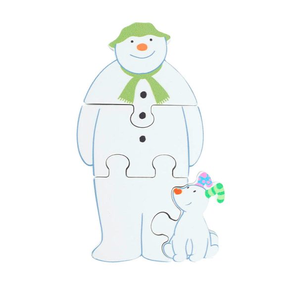 The Snowman and the Snowdog Wooden Puzzle - Image 2