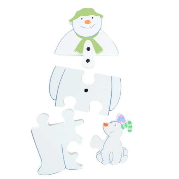 The Snowman and the Snowdog Wooden Puzzle - Image 3
