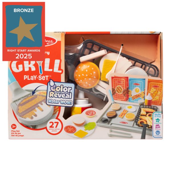 Flip & Fry Grill Play Set with Colour Changing Water WOW!