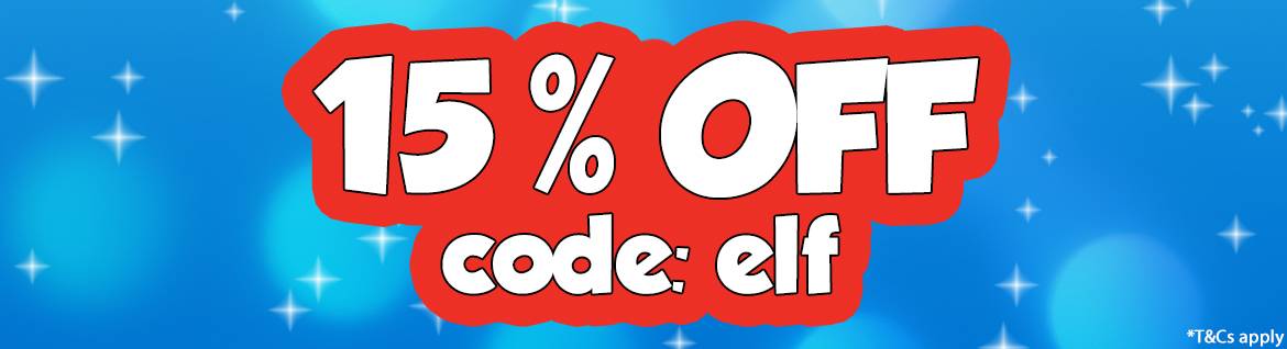15% OFF - code ELF